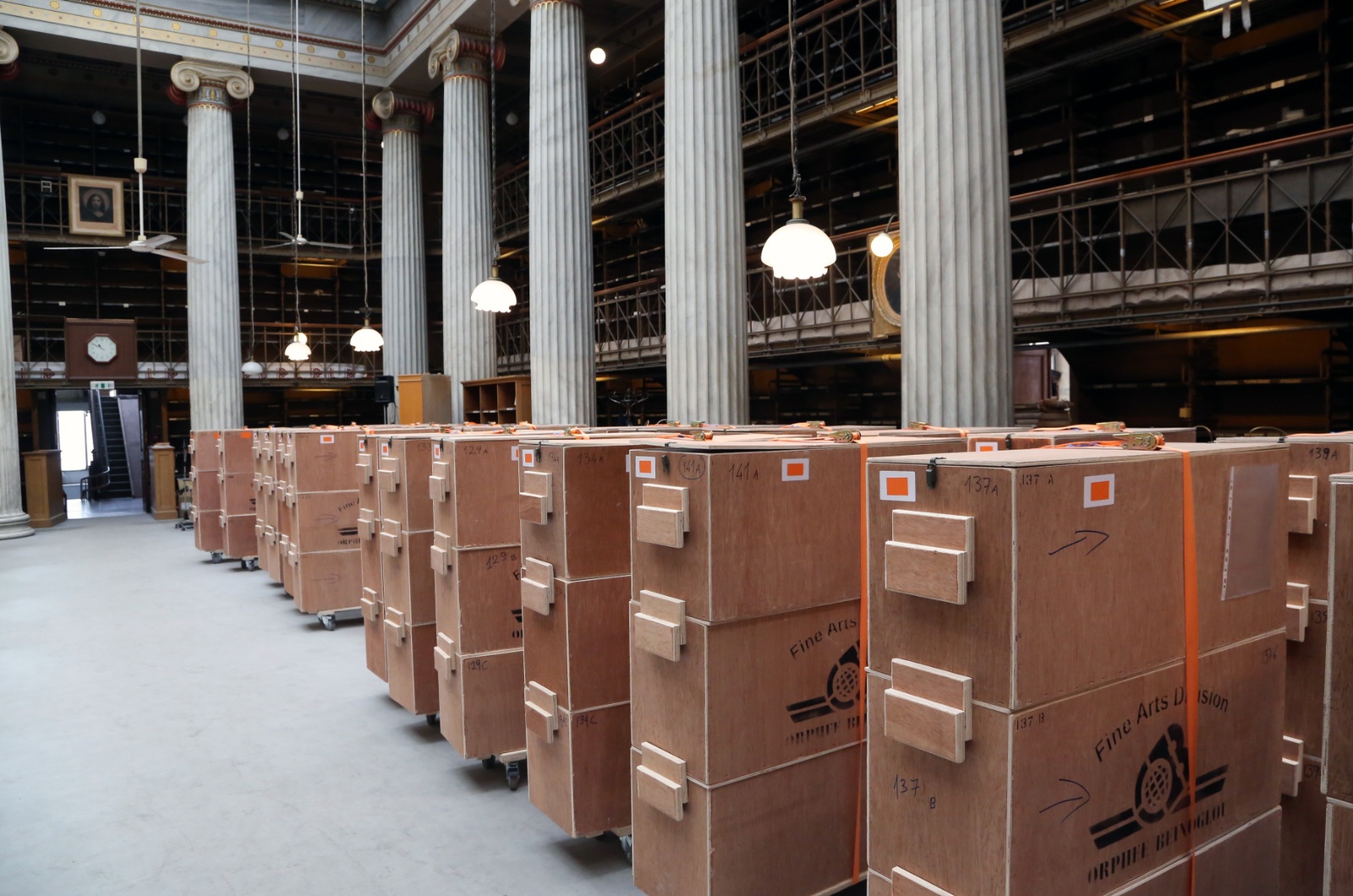 Greek National Library removal